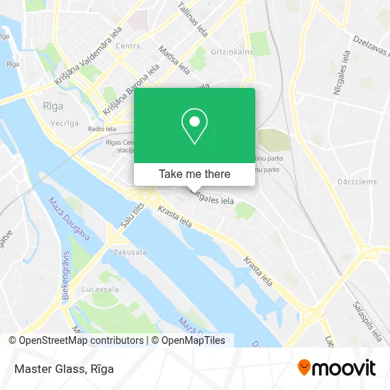 Master Glass map