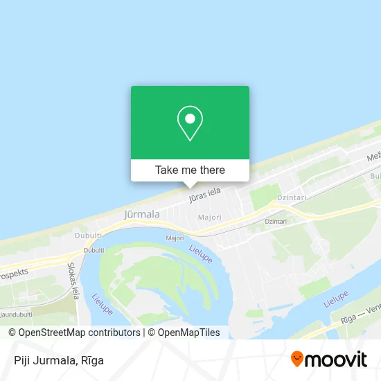 Piji Jurmala map
