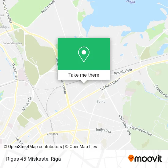 Rigas 45 Miskaste map