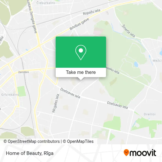 Home Of Beauty map