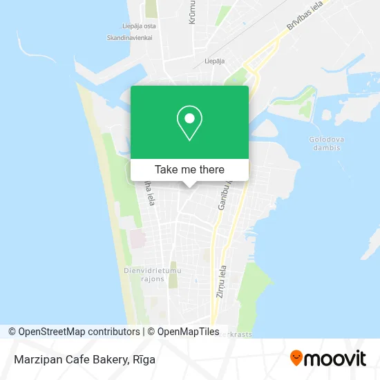 Marzipan Cafe Bakery map