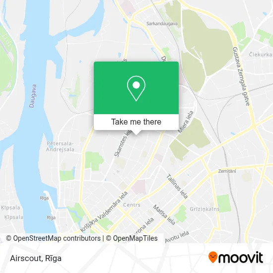 Airscout map