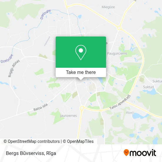 Bergs Būvserviss map