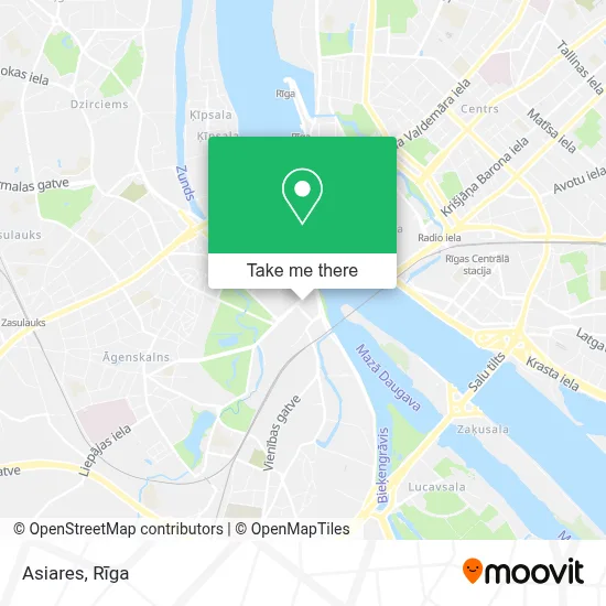 Asiares map