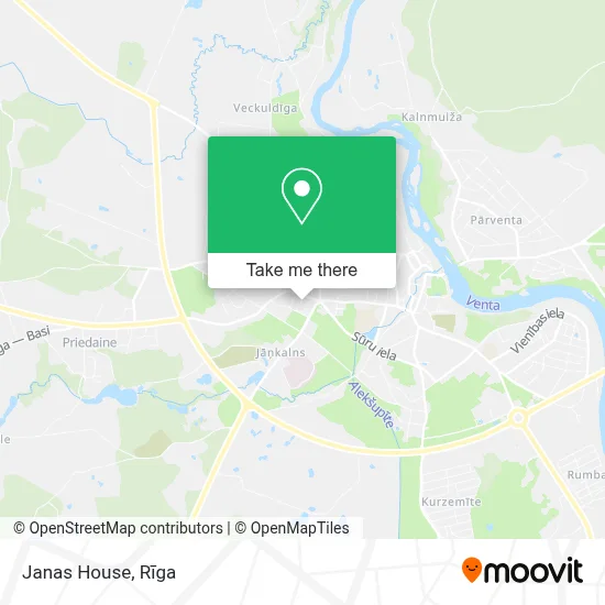 Janas House map