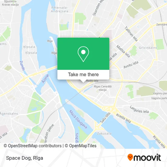 Space Dog map