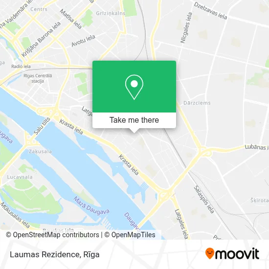 Laumas Rezidence map