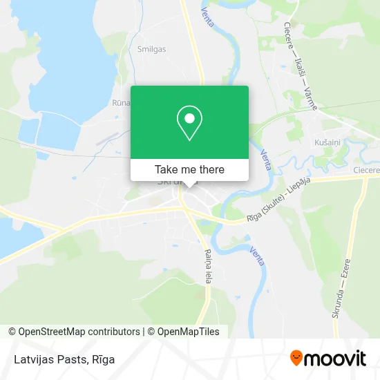 Latvijas Pasts map