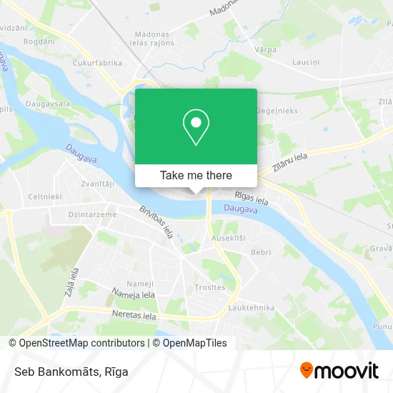 Seb Bankomāts map