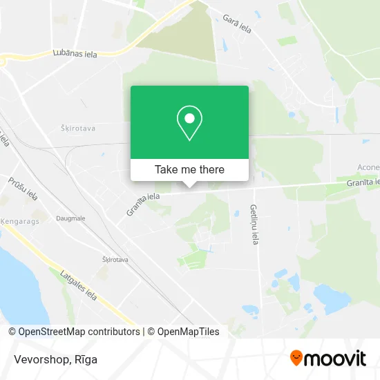 Vevorshop map