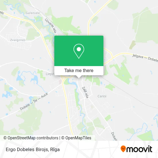 Ergo Dobeles Birojs map