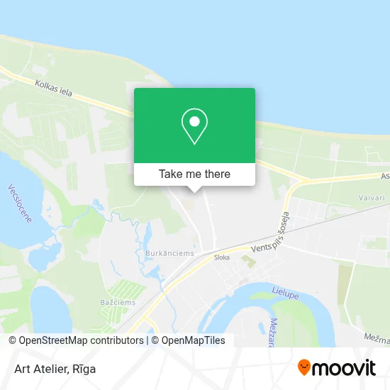 Art Atelier map