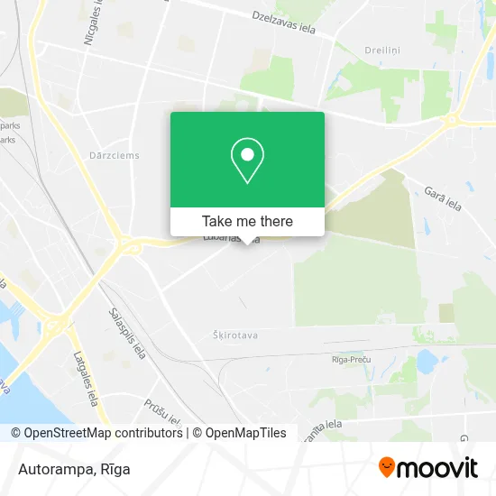 Autorampa map