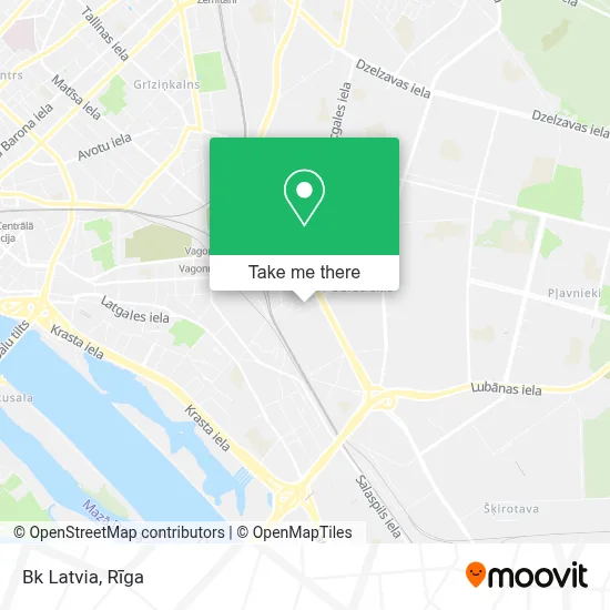 Bk Latvia map