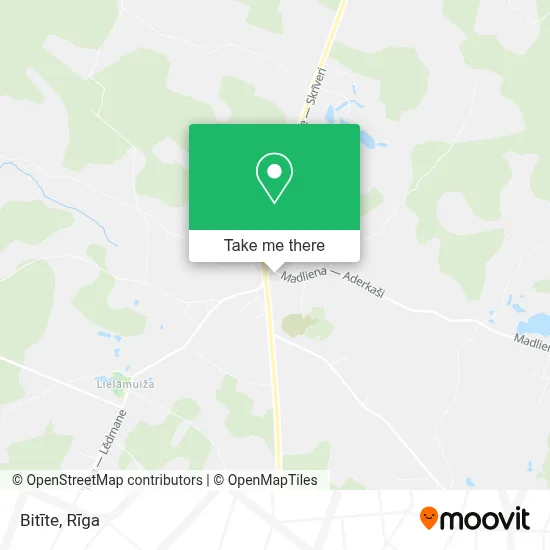 Bitīte map