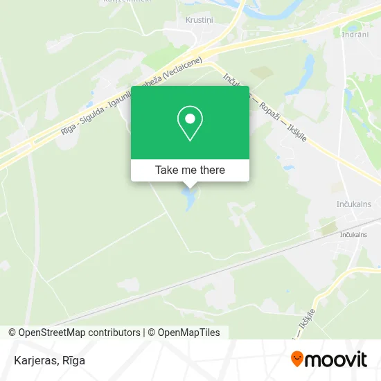 Karjeras map