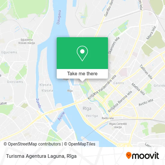 Turisma Agentura Laguna map