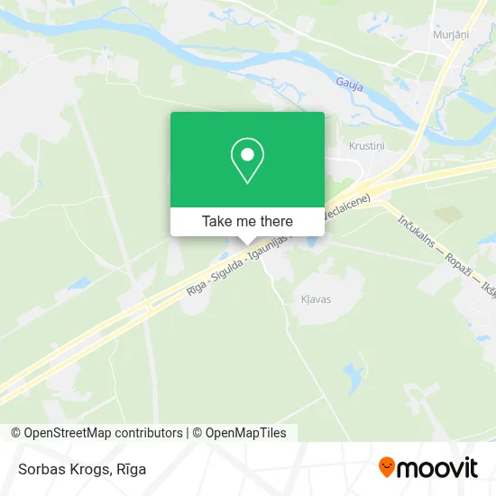 Sorbas Krogs map