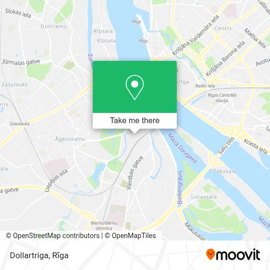 Dollartriga map
