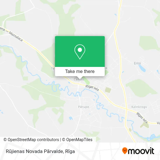 Rūjienas Novada Pārvalde map