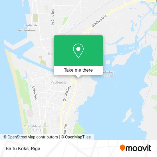 Baltu Koks map