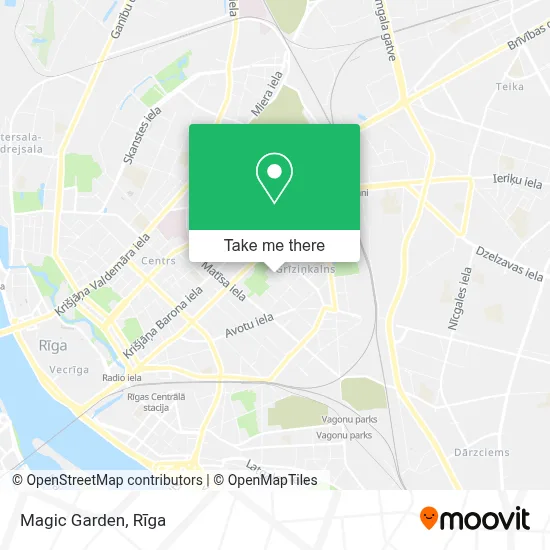 Magic Garden map