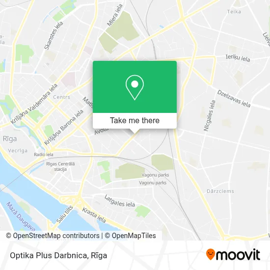 Optika Plus Darbnica map