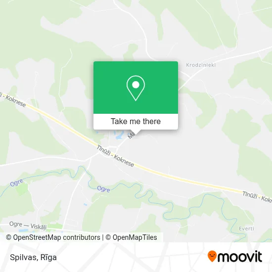 Spilvas map
