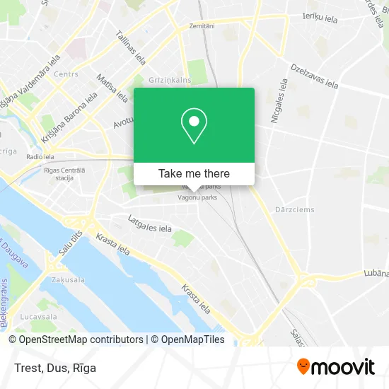 Trest, Dus map