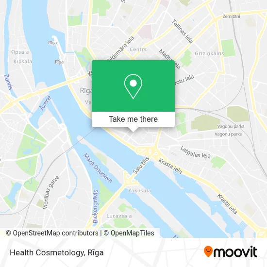 Health Cosmetology map
