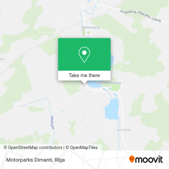Motorparks Dimanti map