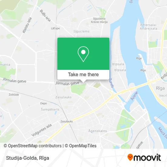 Studija-Golda map