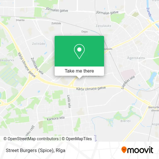 Street Burgers (Spice) map