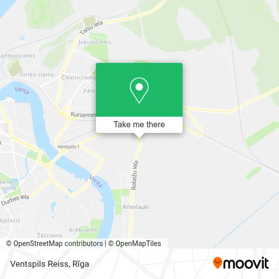Ventspils Reiss map