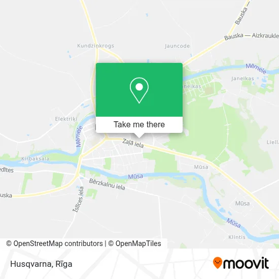 Husqvarna map
