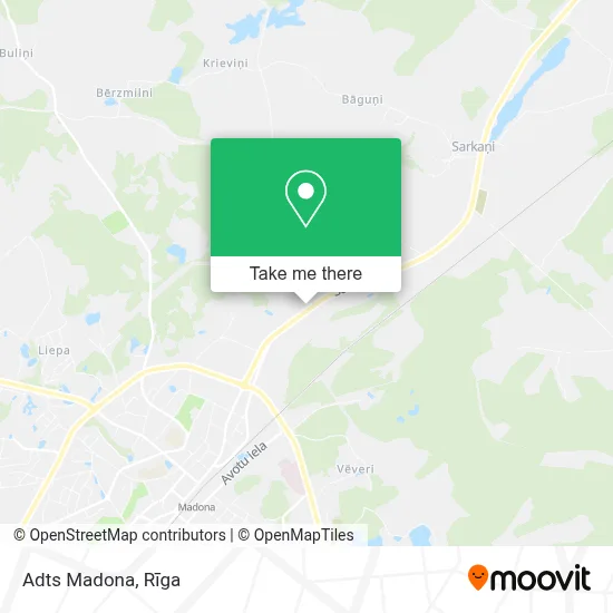 Adts Madona map