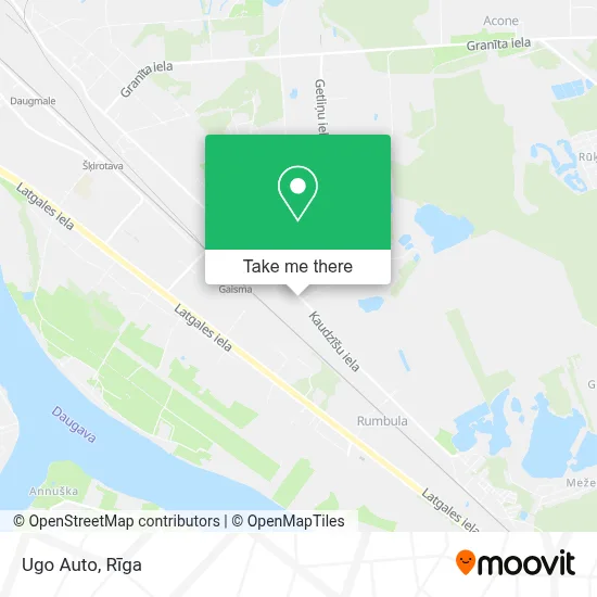 Ugo Auto map