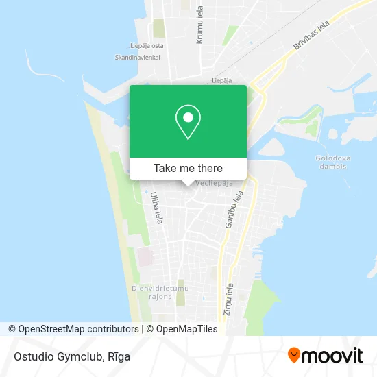 Ostudio Gymclub map