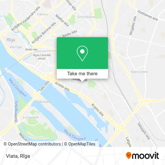 Vlata map