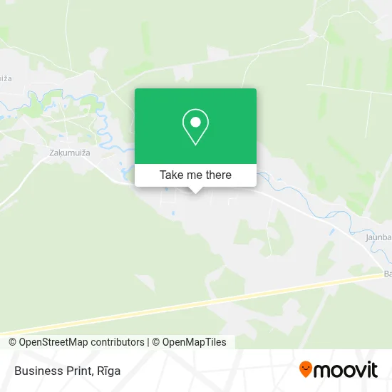 Business Print map