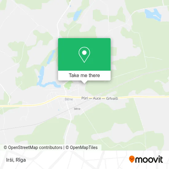 Irši map