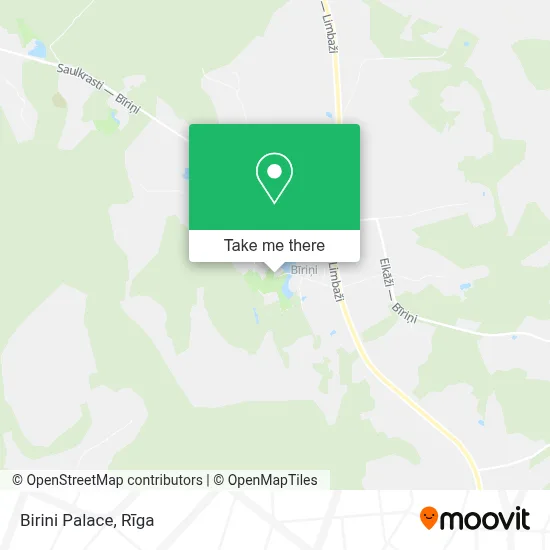 Birini Palace map