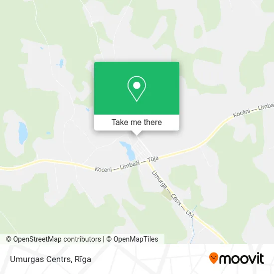 Umurgas Centrs map