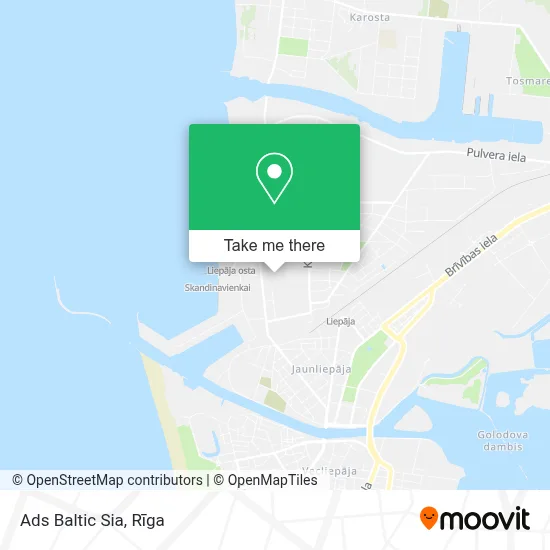 Ads Baltic Sia map