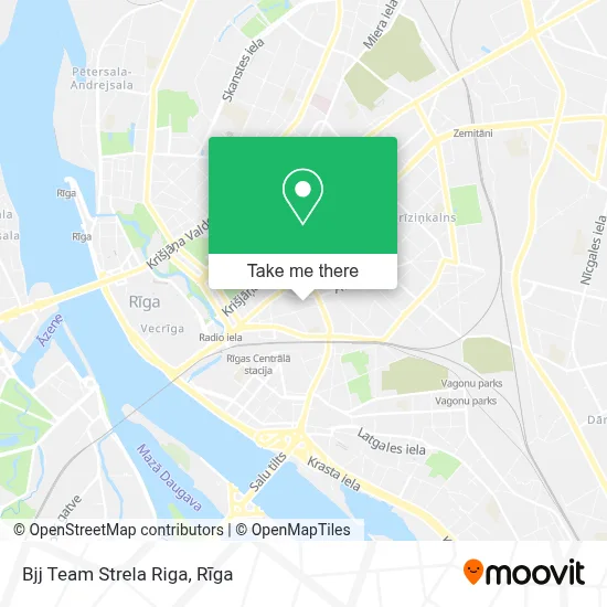 Bjj Team Strela Riga map
