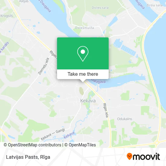 Latvijas Pasts map