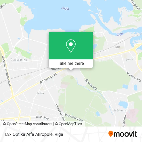 Lvx Optika Alfa Akropole map