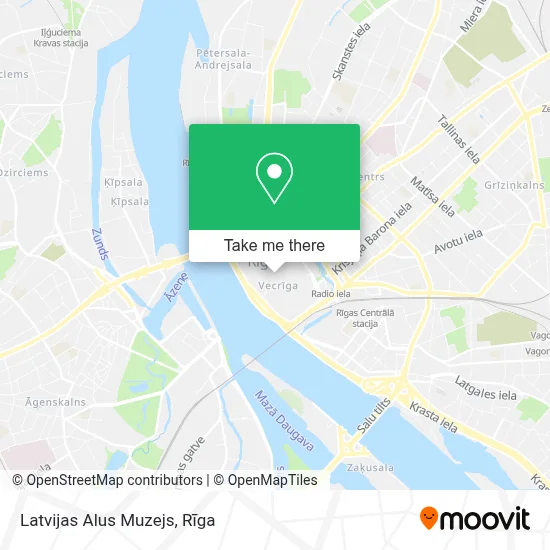 Latvijas Alus Muzejs map