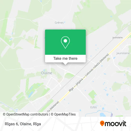Rīgas 6, Olaine map