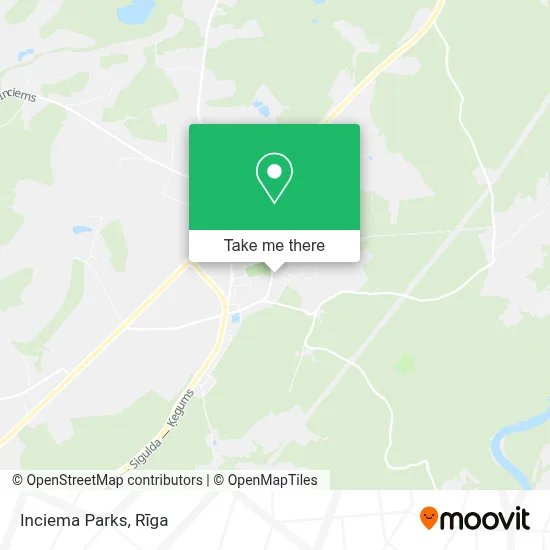 Inciema Parks map